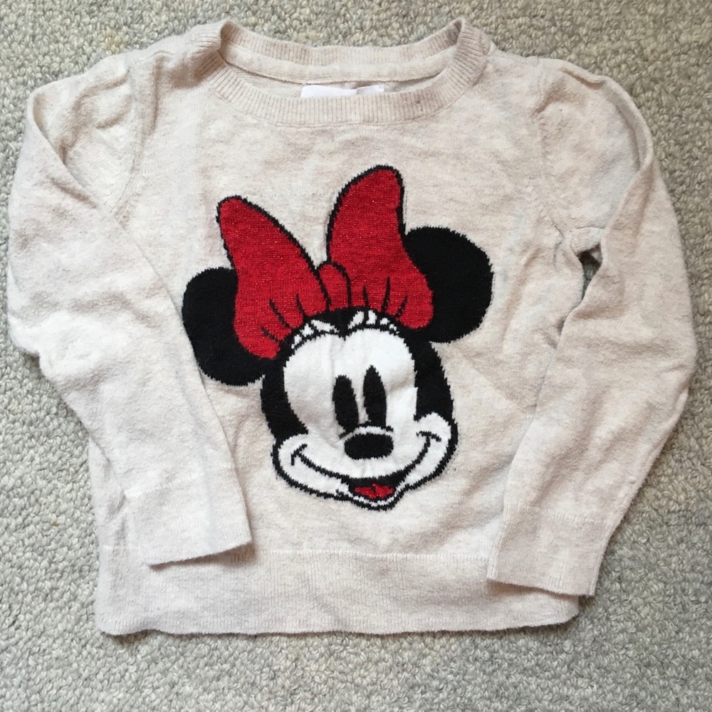 GapxDisney: Girl’s Minnie Mouse Sweater in size 2T